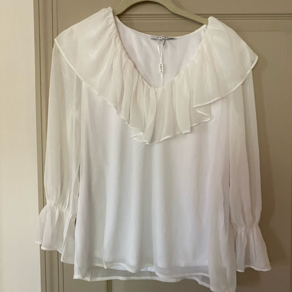 Sioni White Blouse